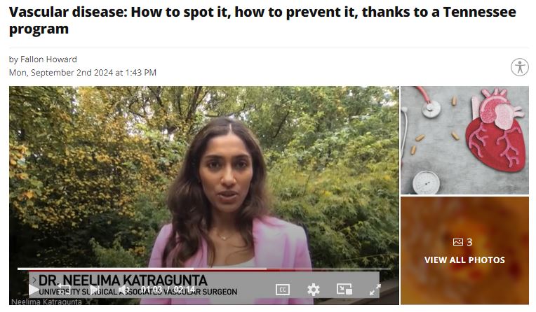 USA Vascular Surgeon Dr Neelima Katragunta on PAD